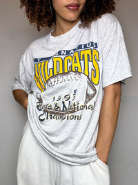 WILDCAT L vintage heather grey t-shirt