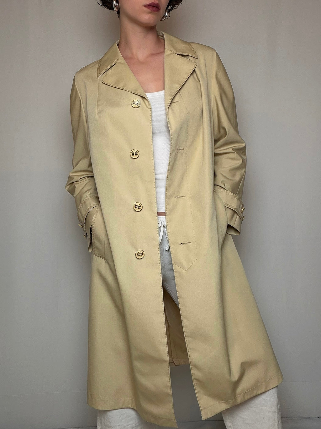 Trench beige L vintage