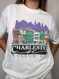 Tee shirt blanc CHERLESTON XL vintage