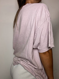 Pink XL vintage printed T-shirt