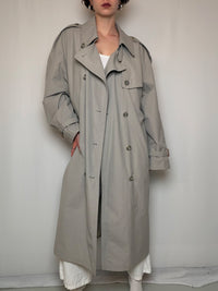 Beigefarbener Trenchcoat M/L Vintage