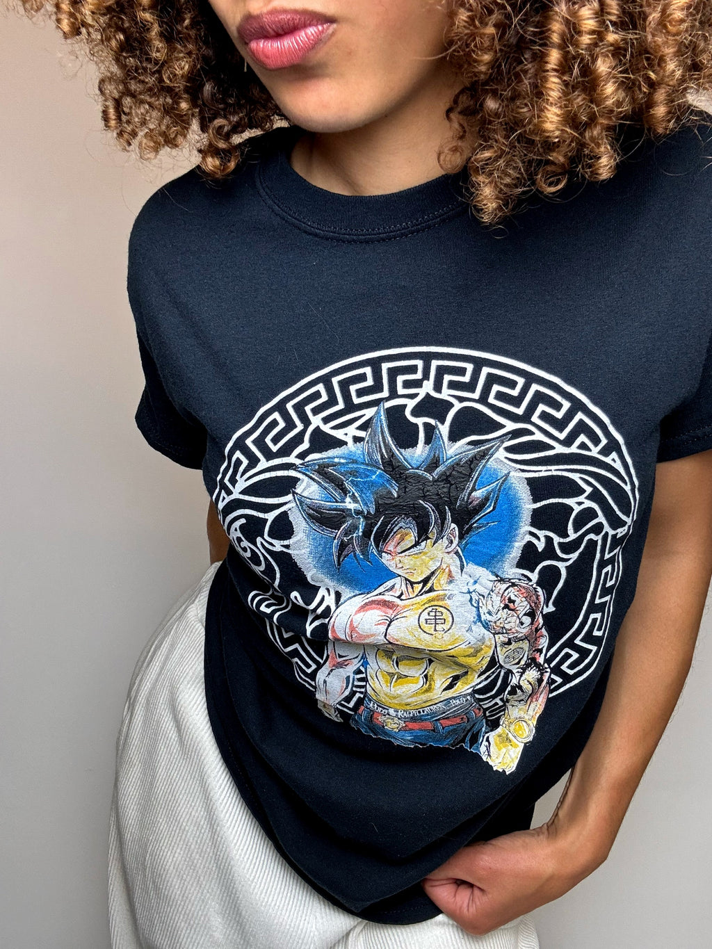 Vintage black SON GOKU M t-shirt