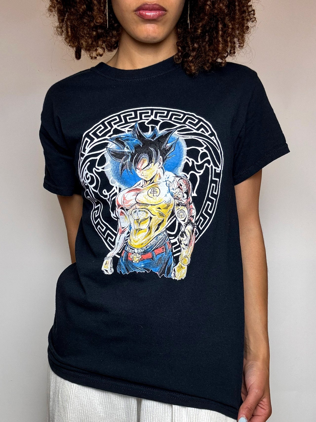 Tee shirt noir SON GOKU M vintage