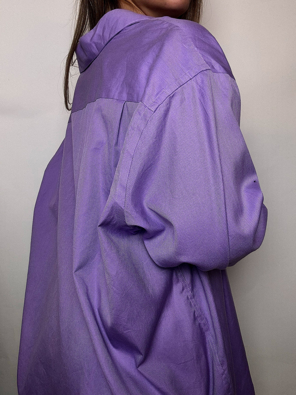 Vintage Calvin Klein XL lila Hemd