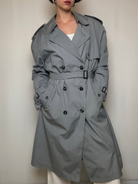 Grauer Trenchcoat L/XL Vintage