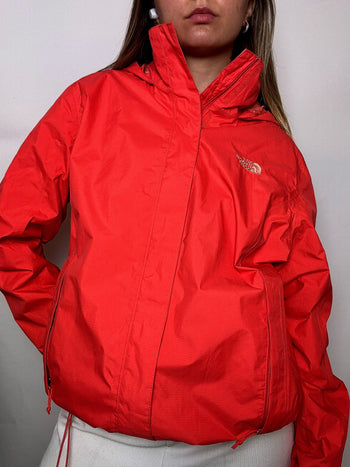 Veste technique corail éclatant THE NORTH FACE XL vintage