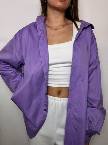 Chemise violette Calvin Klein XL vintage