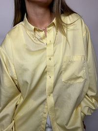 Vintage XL CHAPS gelbes Hemd