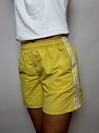 Vintage Adidas S gelbe Shorts