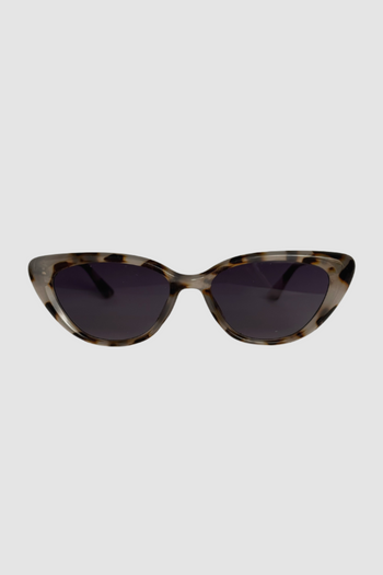Blue recycled rectangular vintage glasses with blue lenses 