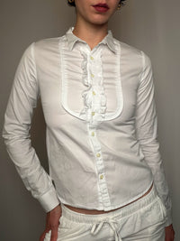 Chemise Blanc S vintage