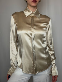 Chemise champagne M/L vintage
