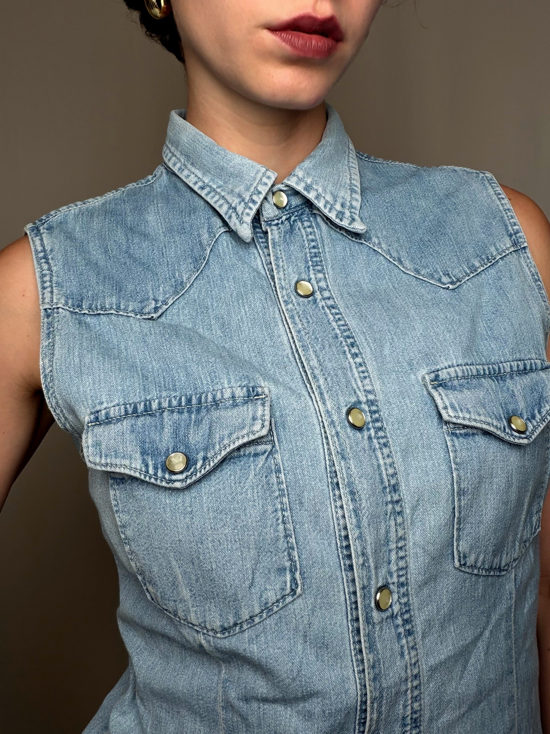 Jacket De Sport Light Blue Denim Levi's S vintage
