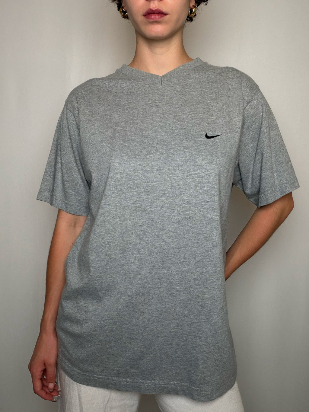 T-shirt Grey Nike M vintage