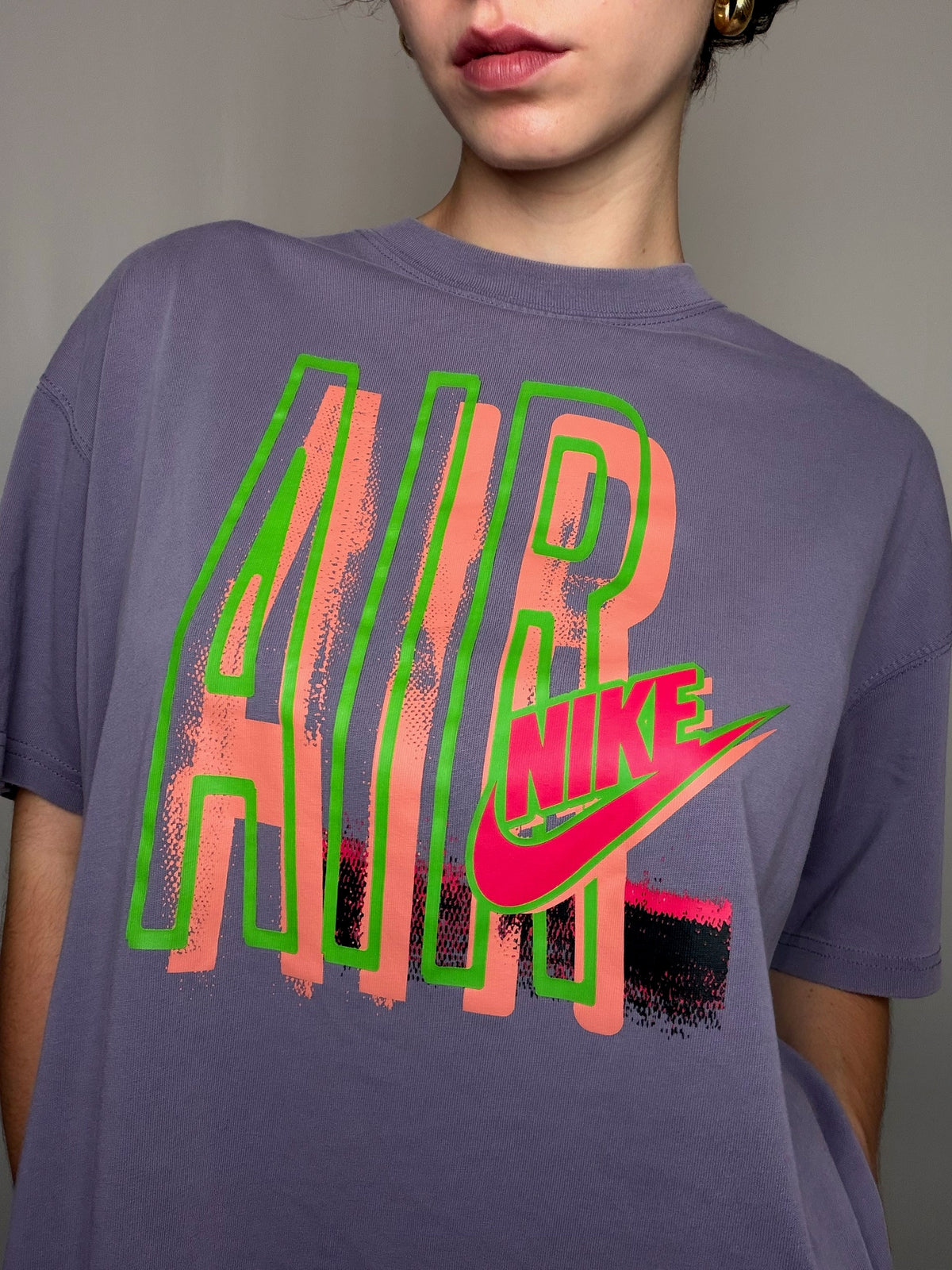 Tshirt Violet Nike L vintage