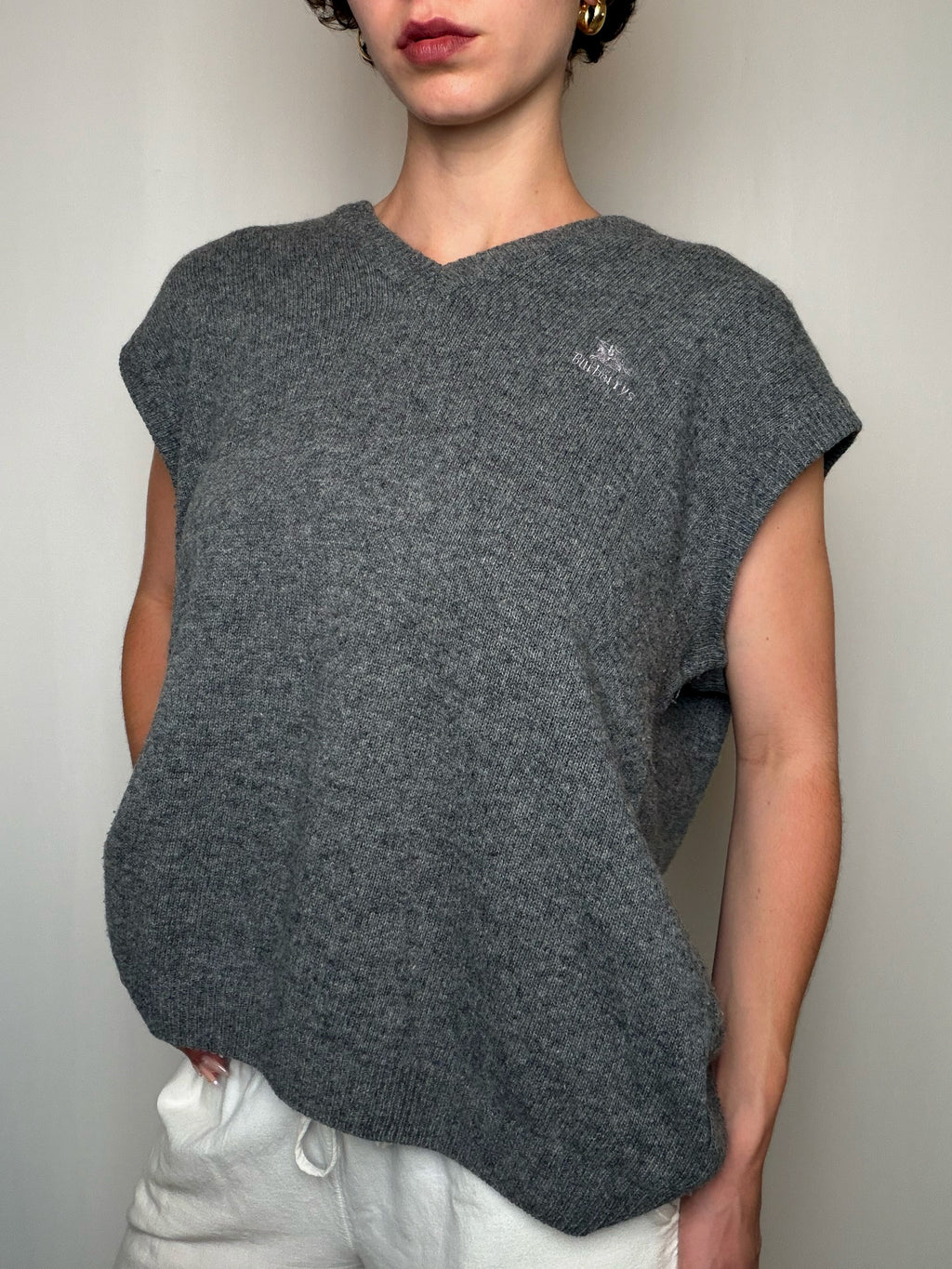 Maille Gray Burberry's XL vintage