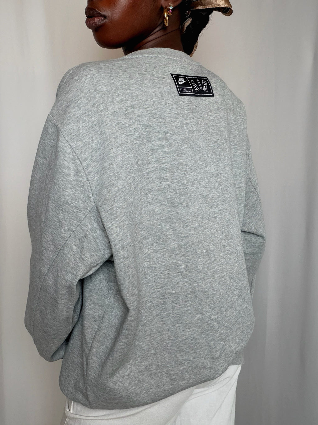 Sweat gris Nike vintage