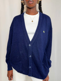 Pull marine Lacoste XL vintage