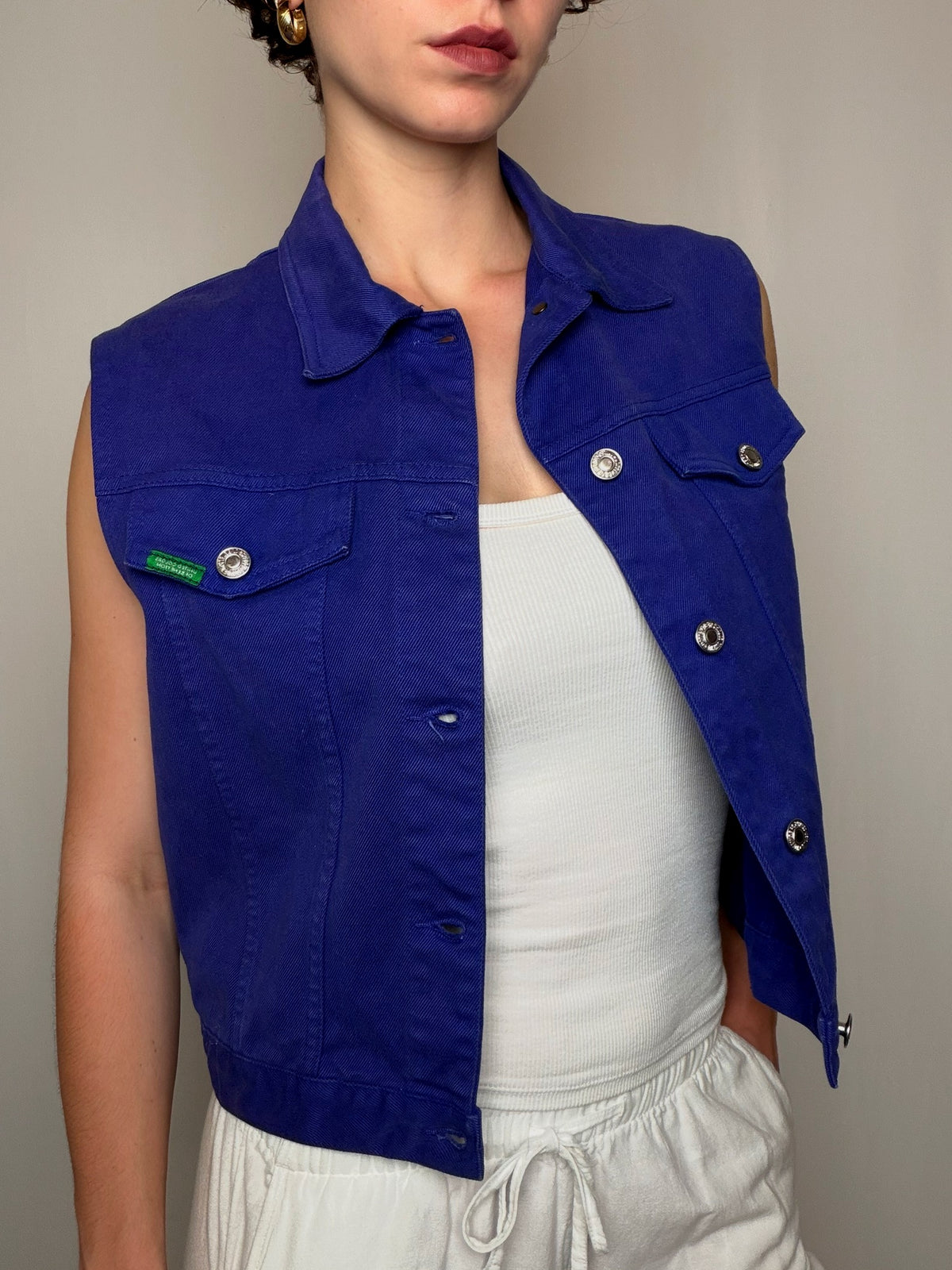 Veste en jean Blue Levi's M vintage