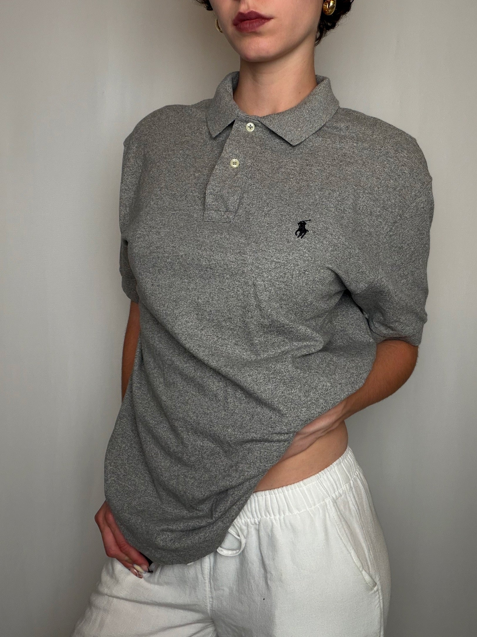 Polo Gris Ralph Lauren M vintage