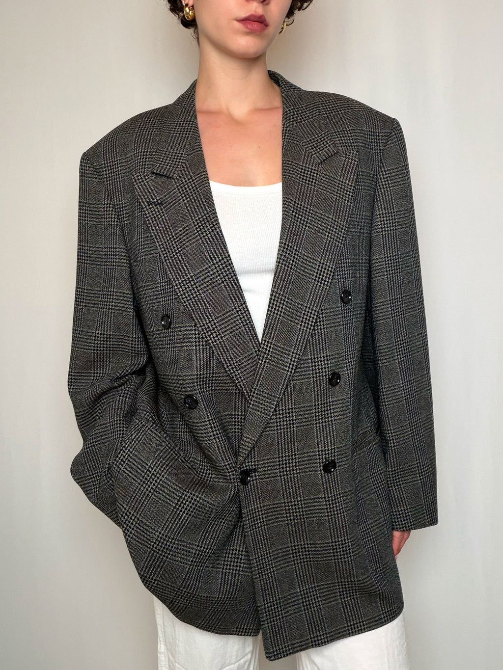 Blazer prince de galles XL vintage