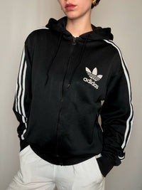 Jacket de sport Black Adidas L vintage