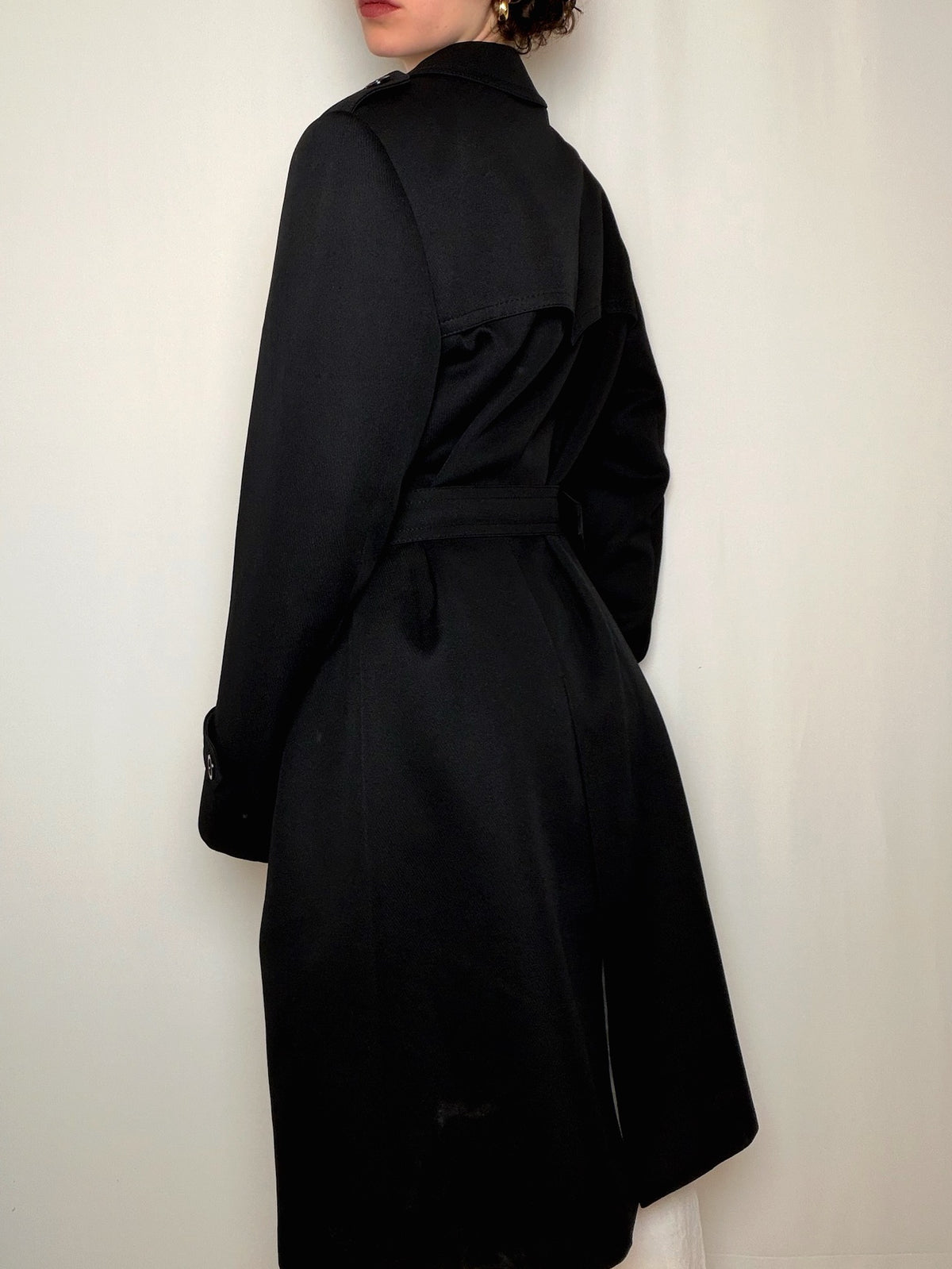 Manteau Noir L vintage