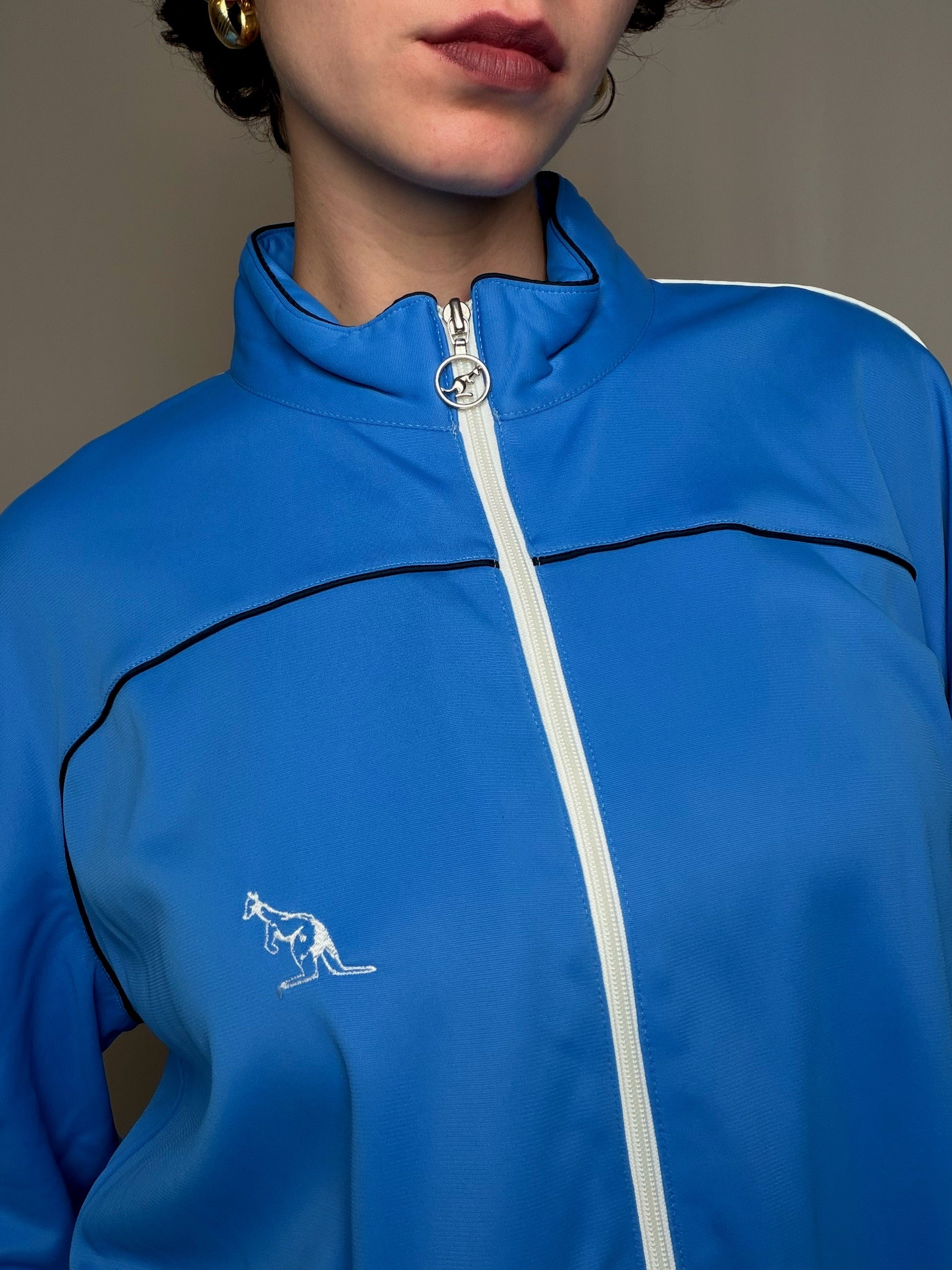 Jacket de sport bleu kangol XL vintage