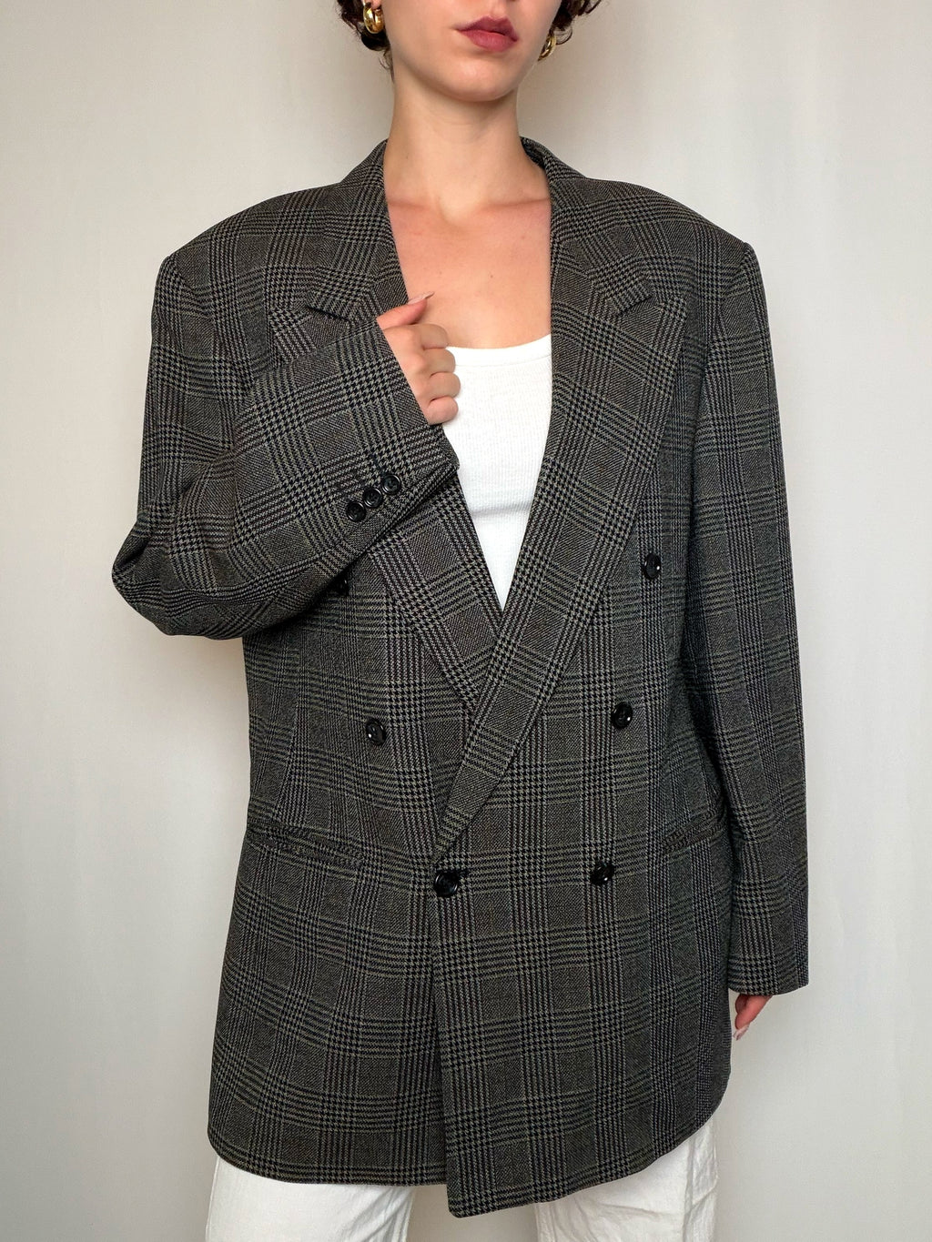 Blazer prince de galles XL vintage