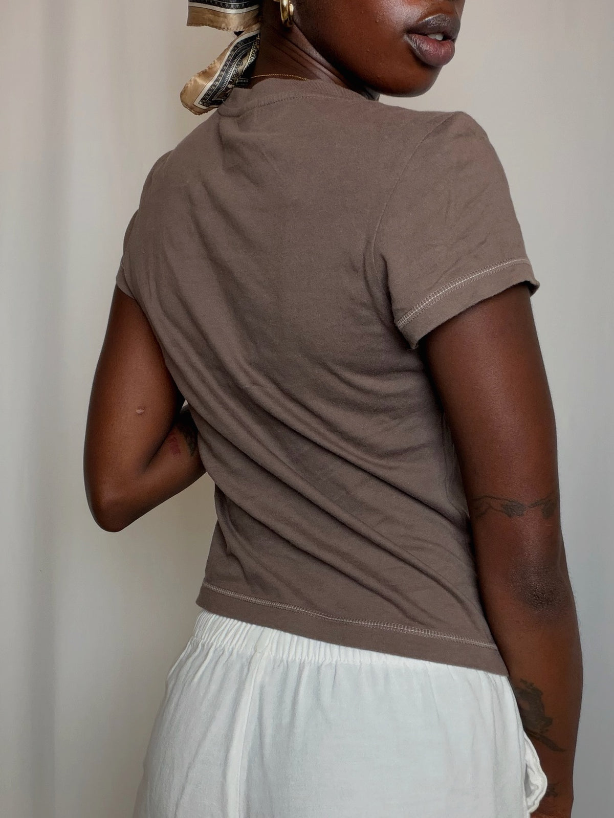 Tshirt brun Nike S vintage