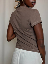 Tshirt brun Nike S vintage