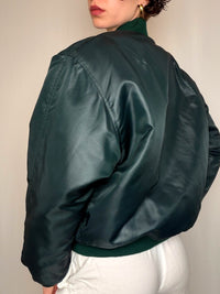 Bomber Vert Foncé M/L vintage