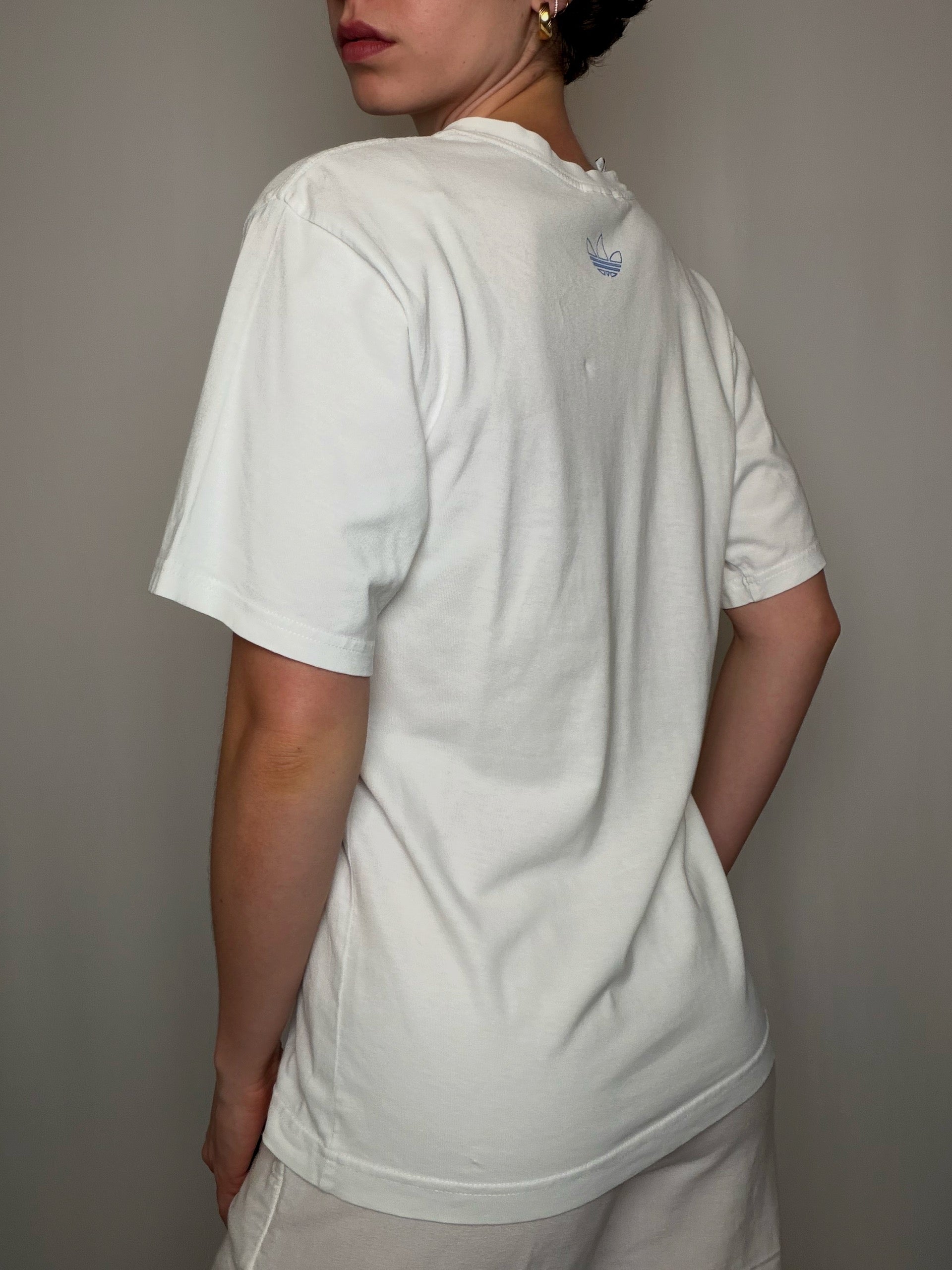 Tshirt White Adidas M vintage