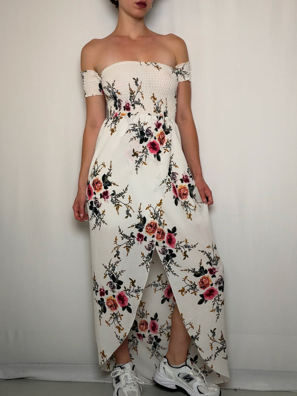 Robe imprimée M vintage