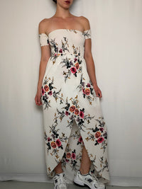 Robe imprimée M vintage