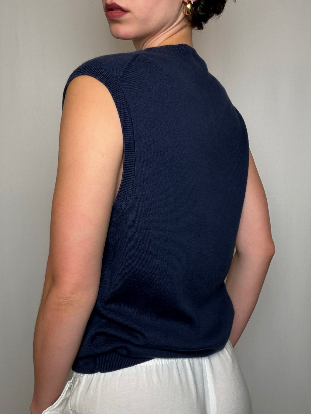 Pull marine Ralph Lauren M vintage