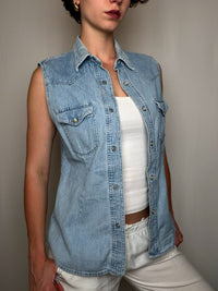 Jacket De Sport Light Blue Denim Levi's S vintage