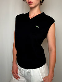 gilet Black Lacoste M vintage