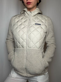 Polaire beige Columbia S vintage