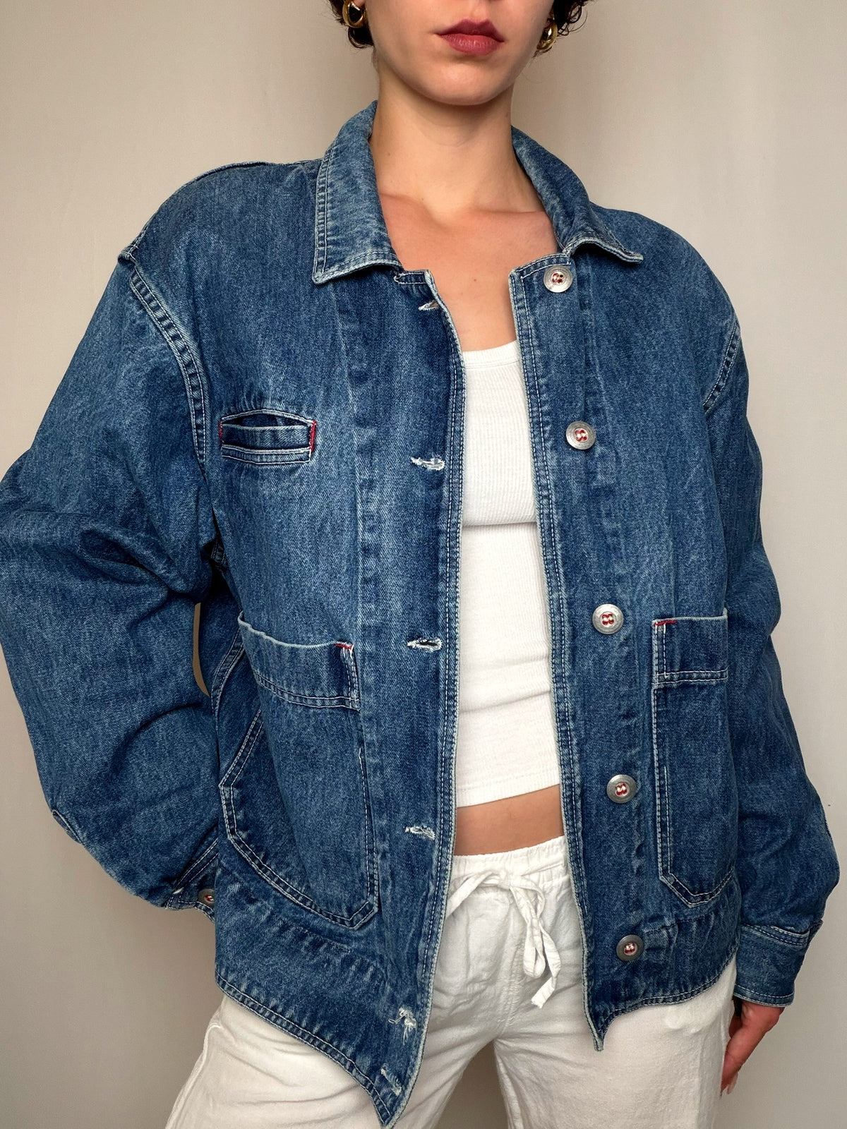 Jacket en denim bleu L vintage