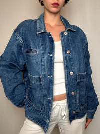 Jacket en denim bleu L vintage