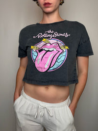 Tshirt Rolling stones delavé S vintage