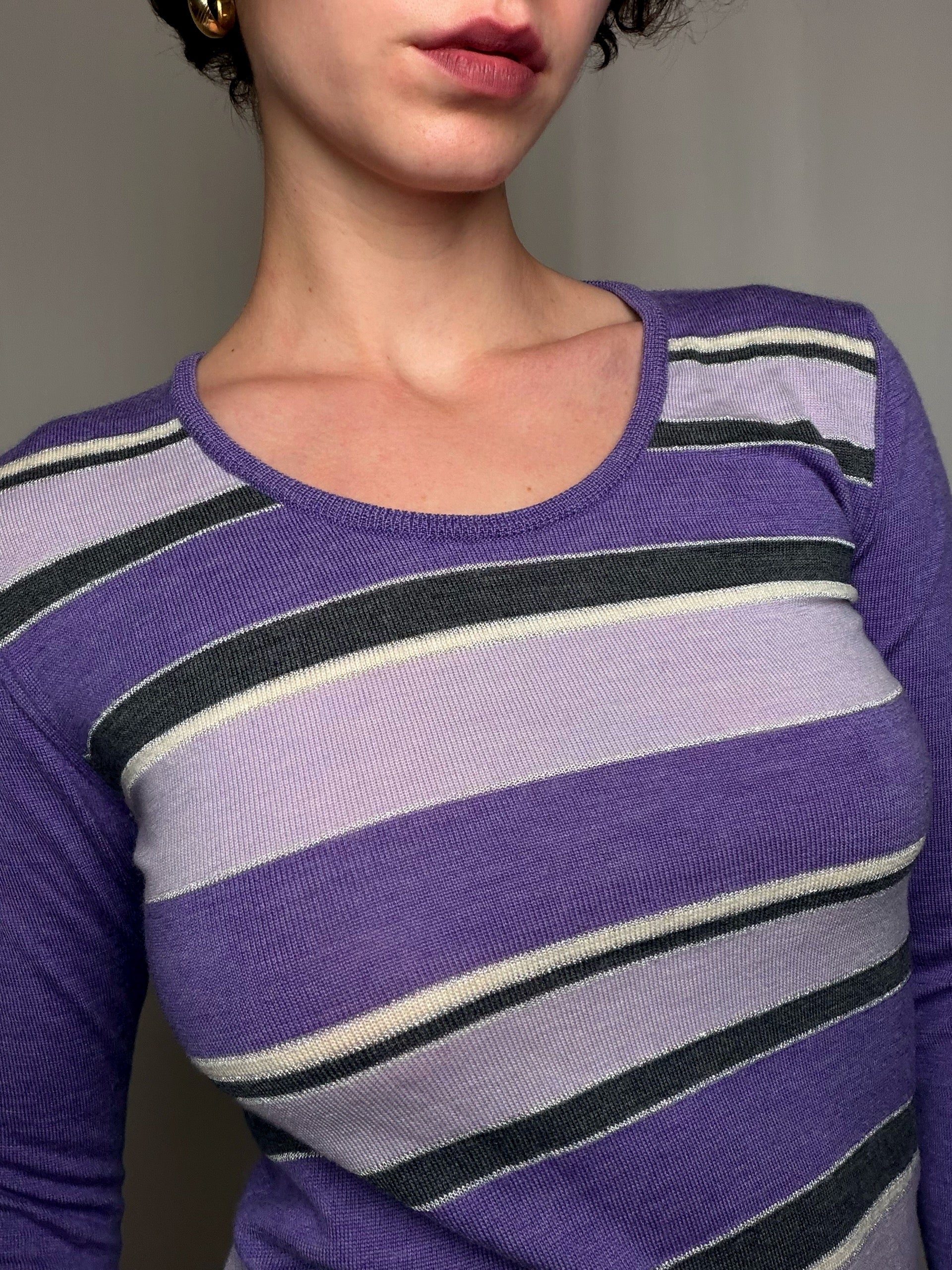 Pull Violet S vintage