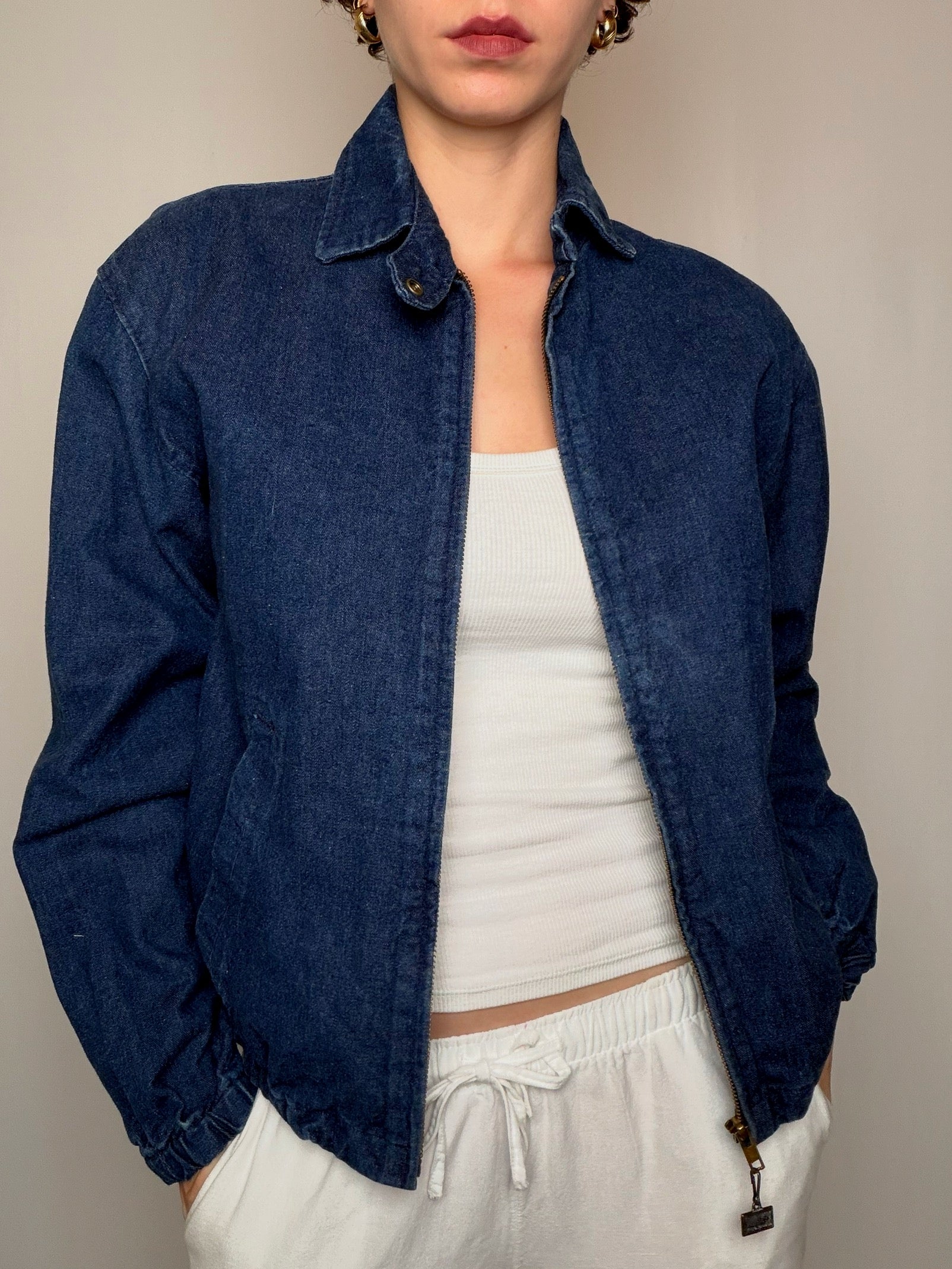 Veste en jean Bleu jean S vintage