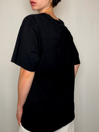 T-shirt Black Adidas L vintage