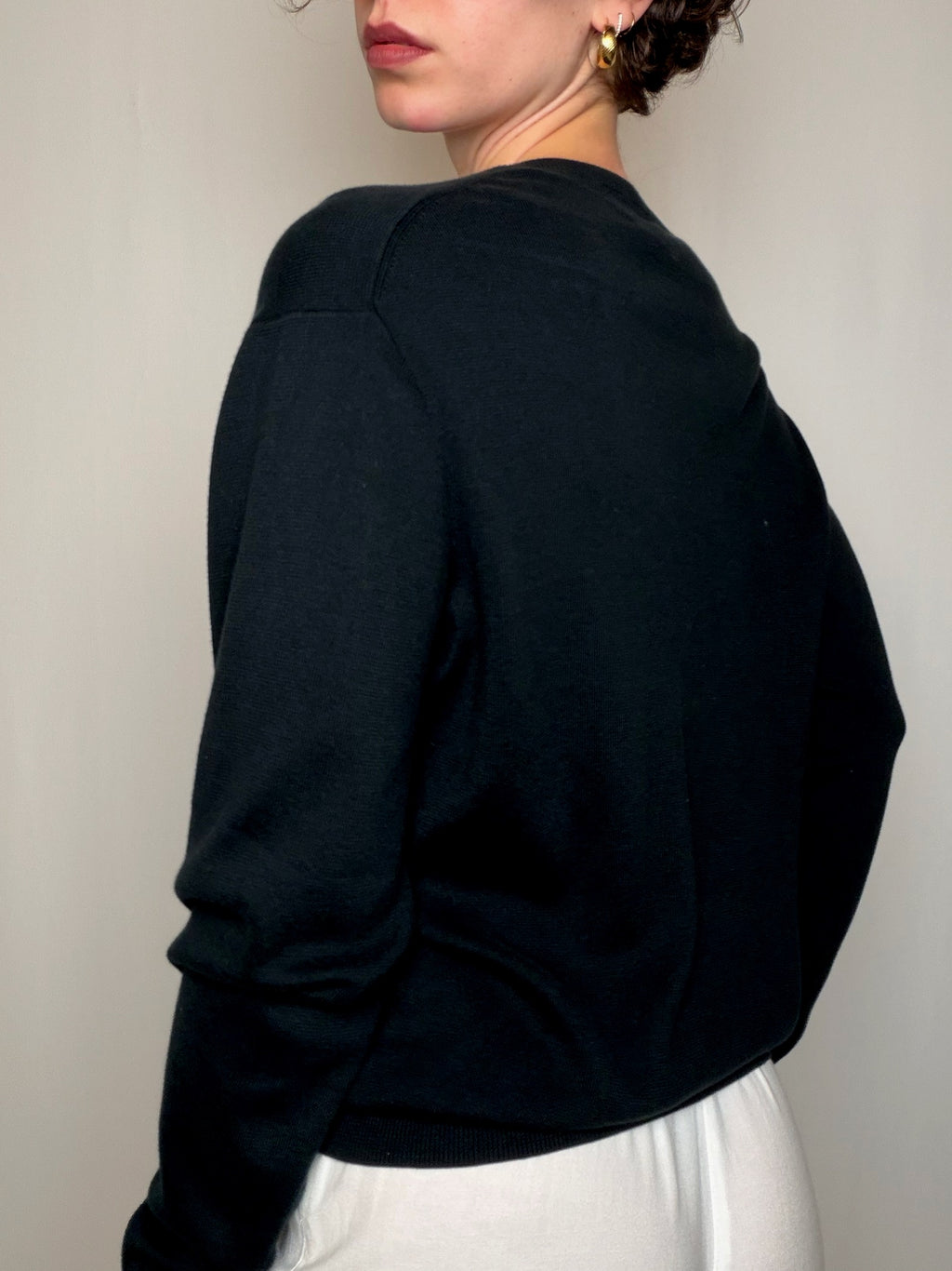 Pull Noir Ralph Lauren M vintage