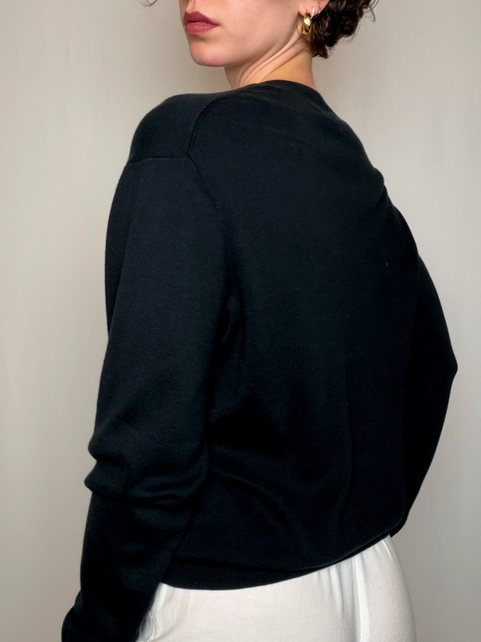 Pull Noir Ralph Lauren M vintage