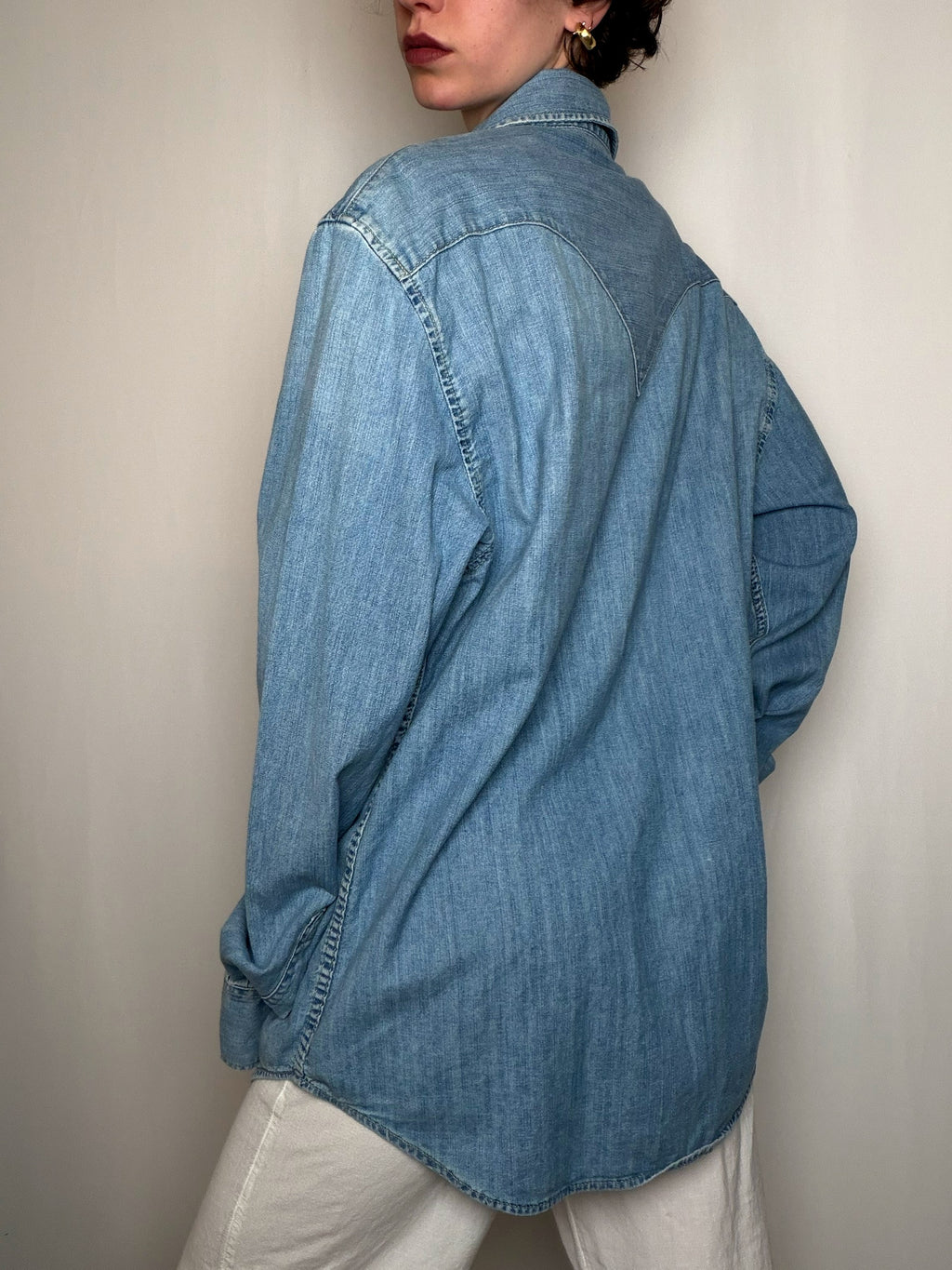 Chemise en jean bleu Levi's XL vintage