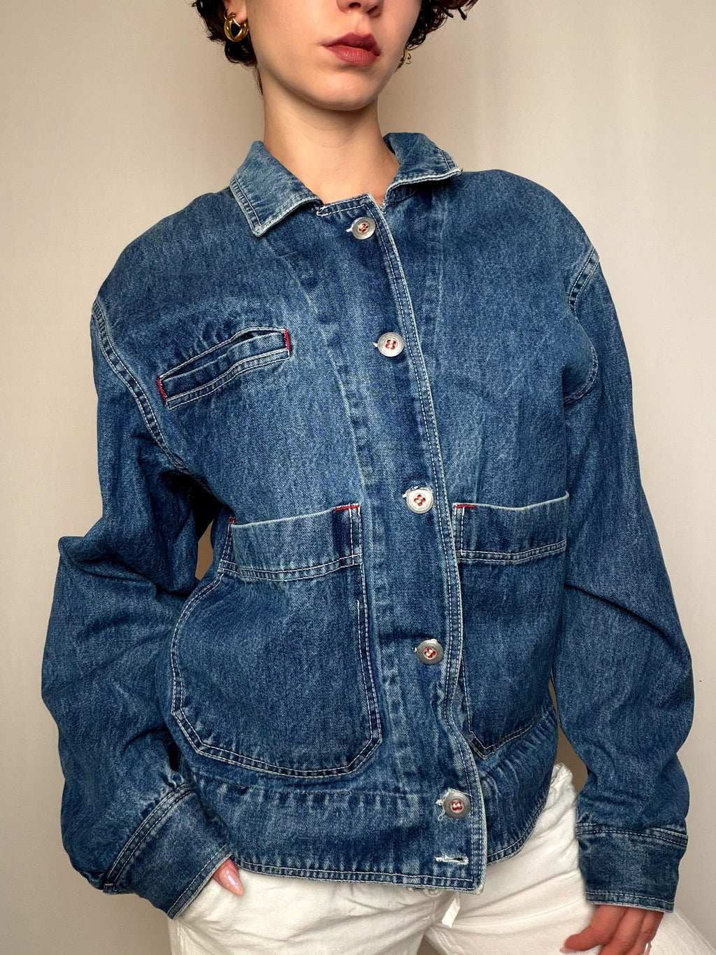 Jacket en denim bleu L vintage