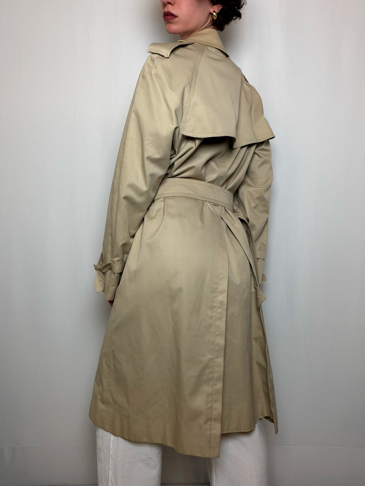 Trench Beige Burberry's S/M vintage